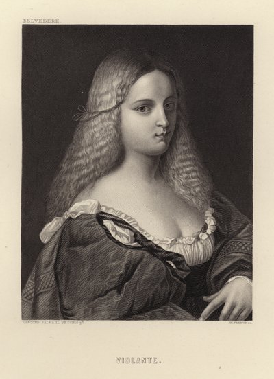 Violante by Jacopo Palma